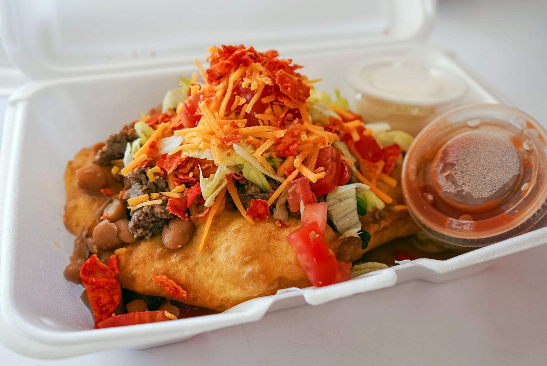 Frybread Factory food trailer serves frybread favorites